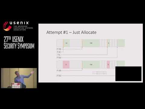 USENIX Security '18 - Automatic Heap Layout Manipulation for Exploitation