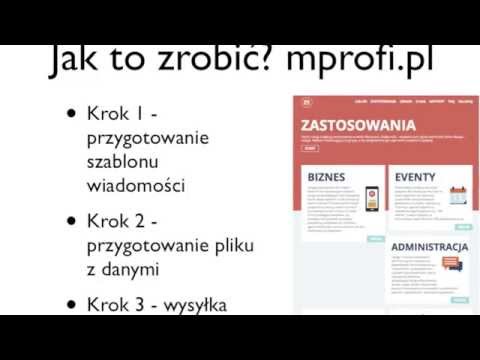 Wysylanie wiadomosci sms z parametrami mprofi