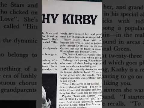 67rebellion the official music archive 1964 article Kathy kirby