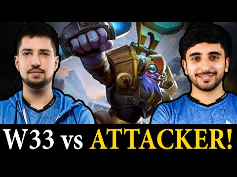 W33 vs ATTACKER - Tinker vs Magnus MID | Dota 2 Pro Players Clips