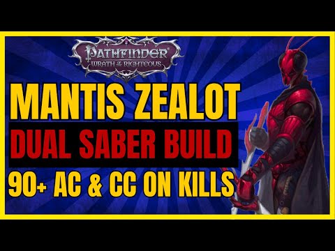 PF: WotR EE - MANTIS ZEALOT Build: NEW DUAL SABERS, OP CC on KILLS, 90+ AC & More!