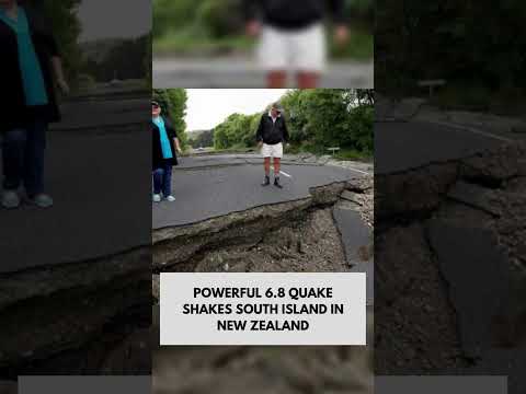 New Zealand just dodged a disaster!" A 6.8 quake hit near the Alpine Fault, which is overdue for a