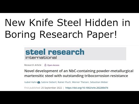 Is a New Bohler Knife Steel Coming?