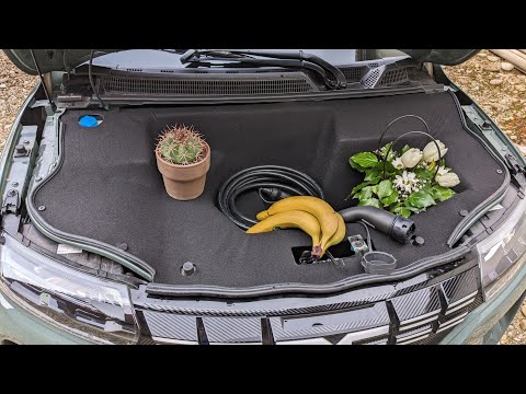 Dacia Spring Frunk Test and install