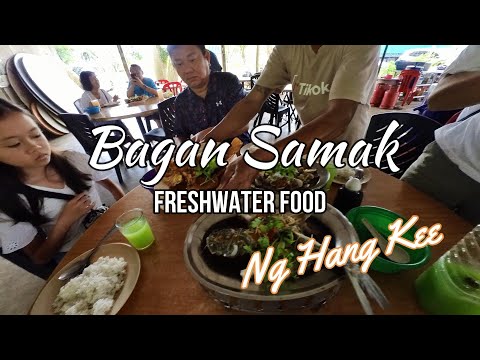 Bagan Samak Ng Hang Kee Freshwater food Restaurant, 45 mins from Penang, worth the drive to eat!