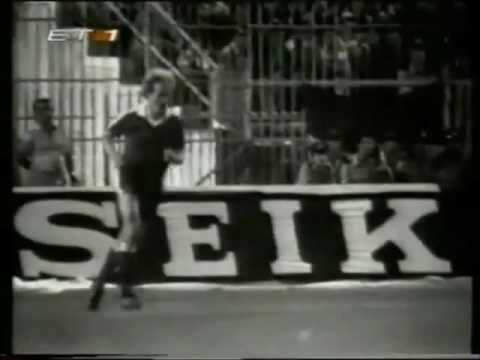 1980 K. H. RUMMENIGGE   goal ( ΟΛΥΜΠΙΑΚΟΣ- BAYERN  2- 4)