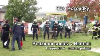 preview picture of video 'SDH Kozojídky - Blatnice 11.10.2014 - muži (2.pokus)'