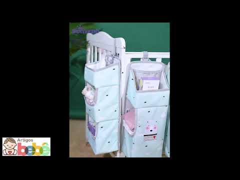 Porta Fralda Organizador de Berço 2