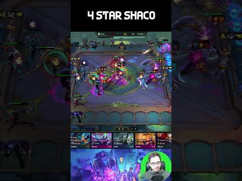TFT Set 14 - 4 STAR SHACO IS SCARY #tft #leagueoflegends #set14 #tftset14