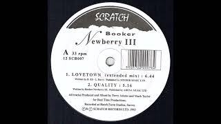 BOOKER NEWBERRY III - LOVETOWN(EXTENDED MIX) VERSION 1993