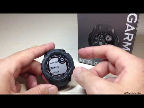 Garmin Instinct 2X | Setting and using Hot Keys