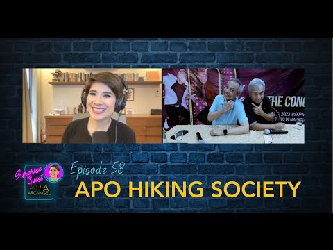 Episode 58: APO Hiking Society Surprise Guest with Pia Arcangel