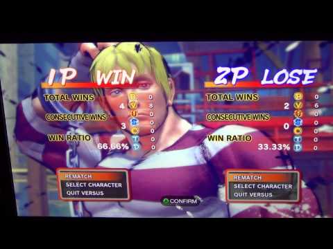 WNF Super Street Fighter 4 AE Bj Unchained (Cody) vs Thrillhouse (Ibuki)