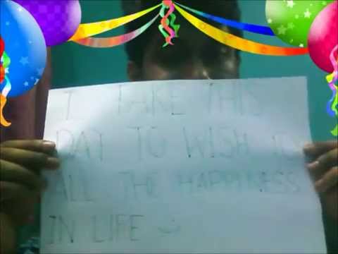 happy birthday Anika