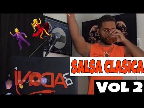 Salsa Clasica Vol 2. Mezclando en vivo DJ ADONI 🎤 ( Cuanta salsa dura😱)