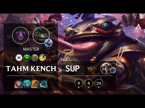 Tahm Kench Support vs Sett - KR Master Patch 10.13
