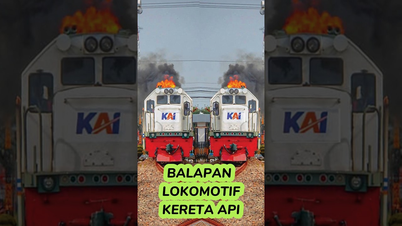 KETIKA MASINIS MENGUJI KECEPATAN LOKOMOTIF KERETA API #shorts #keretaapi #viralvideo