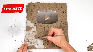 YouTube Sent Me A DIRTY Play Button? (UNSEEN FOOTAGE!)