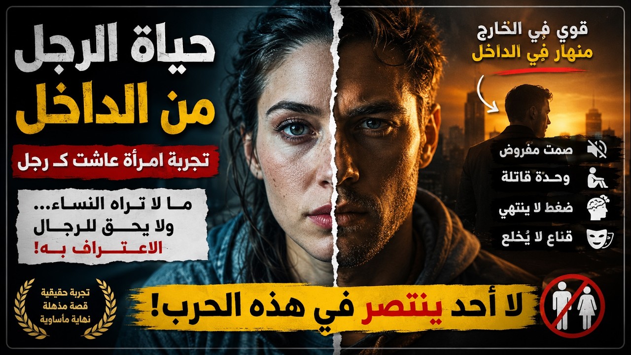دخلت عالم الرجال سرًا لتكشف امتيازاتهم... فاكتشفت الوجه الذي لا يراه أحد