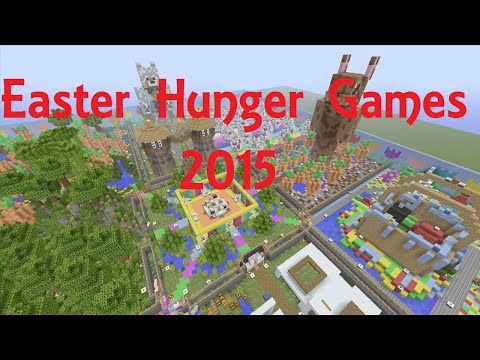 Minecraft Xbox360 Easter Hunger Games 2015.