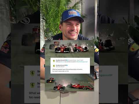 He never forgets... 👀 #F1 #RedBullRacing #MaxVerstappen