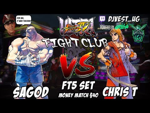 USF4 Fight Club Exhibition Series - SaGod VS Chris T FT5 Set Money Match ($40)