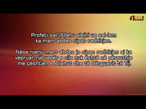 Marrja abdes jo në formën e duhur  Shejh Ibën Uthejmini