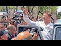 CHAOS! CANELO MOBBED BY FANS AND POLICE IMMEDIATELY AFTER HIS WEIGH-IN VS JOHN RYDER