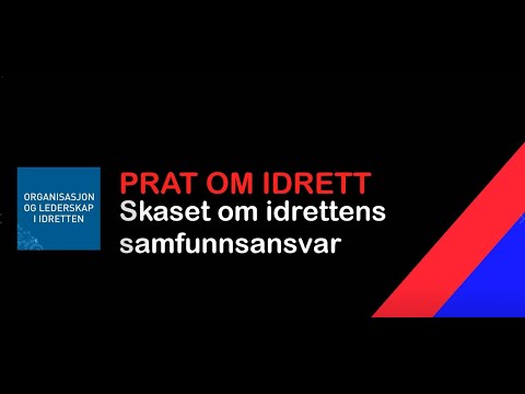 PRAT OM IDRETT: Hans B. Skaset