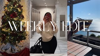 VLOG | PR packaging + shopping haul, travelling home, a quick trip & decorating my Christmas tree 