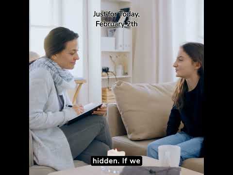 Just for Today, February 25th “Sick as our secrets”