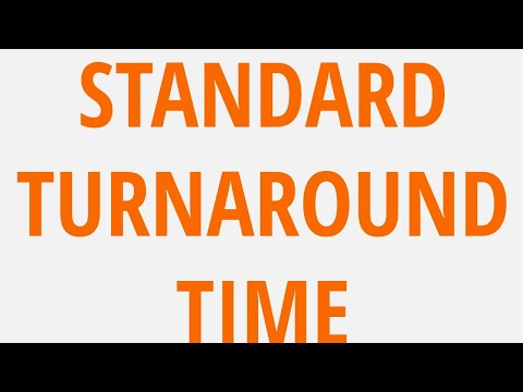 What Is The Turnaround Time?