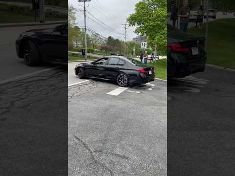 F90 BMW M5 Competition in black is a sleeper.