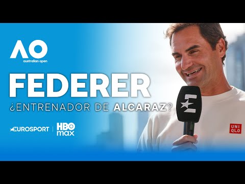 FEDERER CONFIESA: ¿SERÁ EL NUEVO ENTRENADOR DE ALCARAZ? | ENTREVISTA EXCLUSIVA EN EUROSPORT