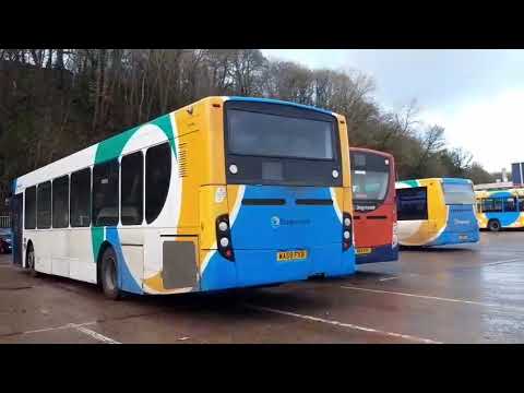 A little tour around Stagecoach SW Matford bus depot
