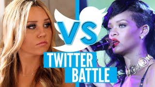 Amanda Bynes Attacks Rihanna on Twitter