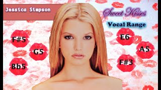 Jessica Simpson- Vocal Range on &quot;Sweet Kisses&quot; (1999 Debut Album)