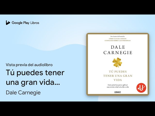 Vídeo relacionado con Tú puedes tener una gran vida: Guía práctica para aplicar una visión vital a tu día a día (Crecimiento personal)