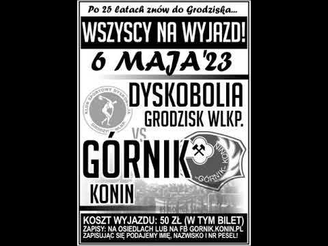 Zapowiedź Górnika Konin na wyjazd do Grodziska Wlkp. (6 maja godz.11)