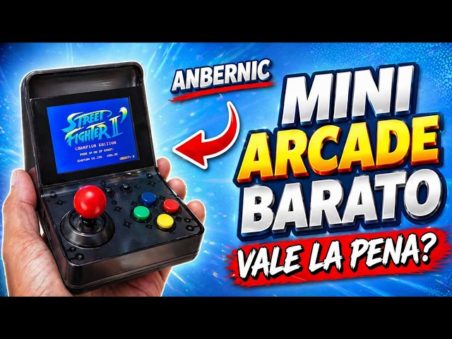 Vídeo relacionado con Arcade portatil con Monitor de 17 Pulgadas , 6 Botones Arcade por Jugador, Incluye Bateria para Juego portatil sin Cables, Consola Ideal para Viaje, Preparado para encender y Jugar