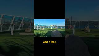 This Putting Green Move Gets You BANNED #cruiseships #shorts #funny