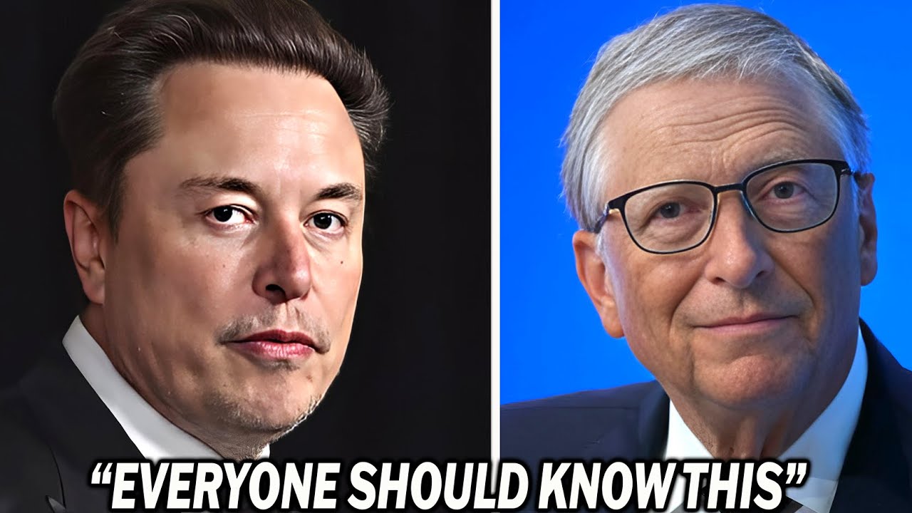 Elon Musk Releases New Message about Bill Gates & Notices Something Disturbing about him