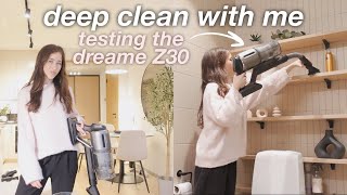 Dreame Z30 Review & Cleaning Vlog ✨ | Deep Clean With Me