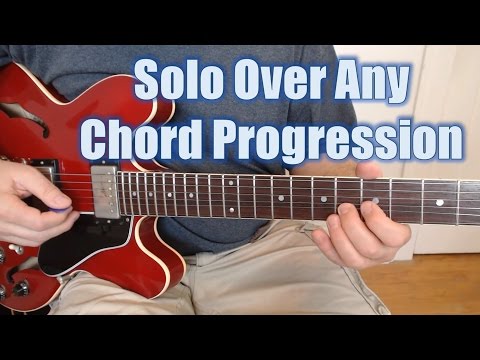 How to Solo Over Any Chord Progression - No Scales