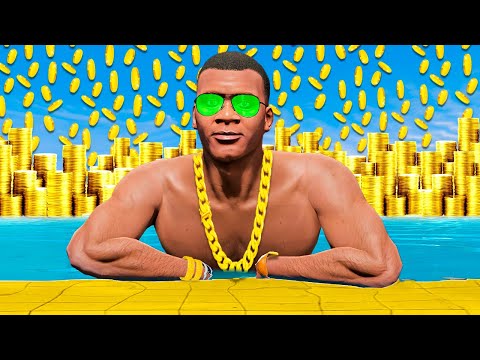 A VIDA DE LUXO DO FRANKLIN NO GTA 5 - O FILME