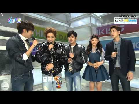 [VID] 150208 SBS Inkigayo - Infinite H Interview by: 인피니트 업데이트