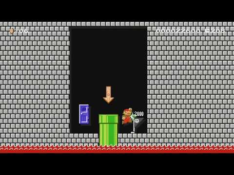 Pドアとコイン宝庫 (P WARP DOORS) by すたっちメーカー - SUPER MARIO MAKER - NO COMMENTARY 1bi