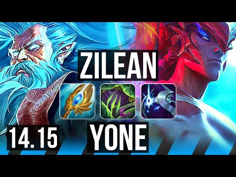 ZILEAN vs YONE (MID) | Rank 6 Zilean, 2/4/23, 500+ games | VN Challenger | 14.15