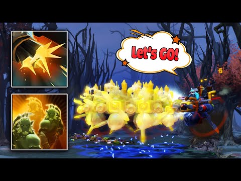 Gyrocopter army auto attack creates illusion | Dota 2 Ability Draft