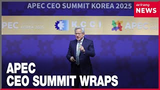 APEC CEO Summit wraps with focus on AI and energy, featuring Nvidia CEO Huang
